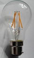 A19 b22 Clear Glass Led Filament Bulb dimmable UL CE approval hotel light 4