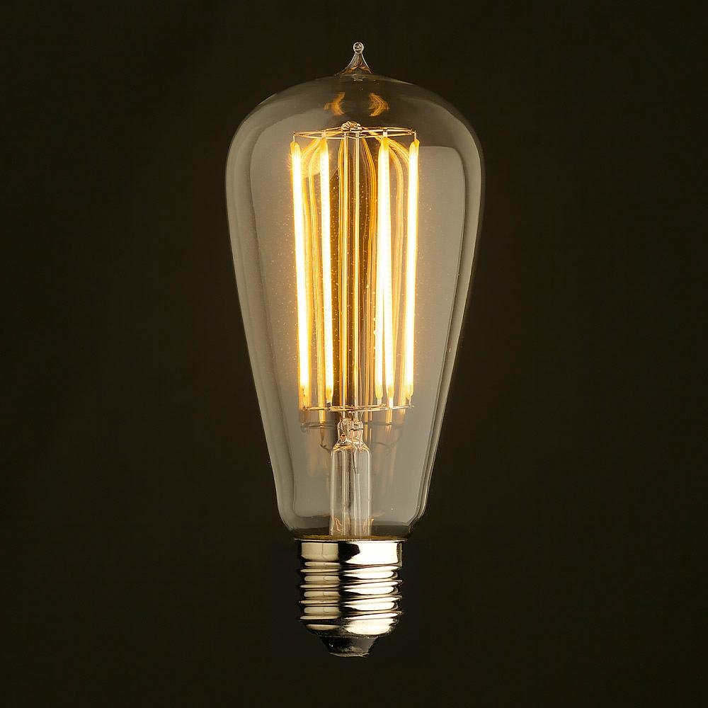 Hot sale E27 3.2W high quality Dimmable LED filament vintage bulb ST64 4