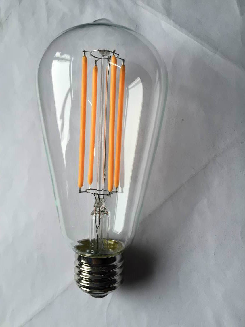 Hot sale E27 3.2W high quality Dimmable LED filament vintage bulb ST64 5