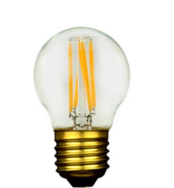 CE Dimming Led Filament 3.5W Globe 45mm E14 Light Bulb 4