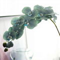 Real touch 4pcs heads orchid flower decoration artificial orchid flower 2