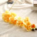 Real touch 4pcs heads orchid flower decoration artificial orchid flower 3