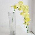 Real touch 4pcs heads orchid flower decoration artificial orchid flower 4