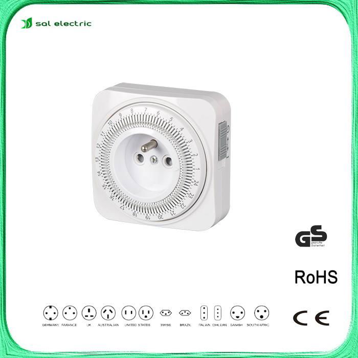 24 hours mechanical programmable timer 