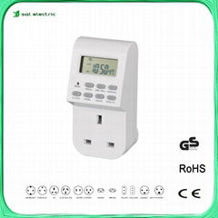 weekly digital plug-in programmable timer