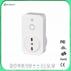 Italy smart wifi controlled timer socket 