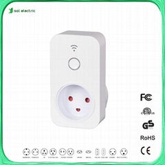 Kongeriget Danmark smart plug in wifi timer socket