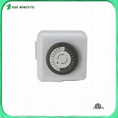 indoor plug-in mechanical timer /in wall timer