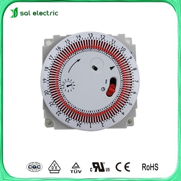 Automatic air conditioner timer switch