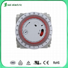 Automatic air conditioner timer switch