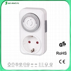 10A/ Load Max. Current and 10~70 Operating Temperature timer switch