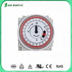 250V Max. Voltage and 10~70 Operating Temperature timer switch