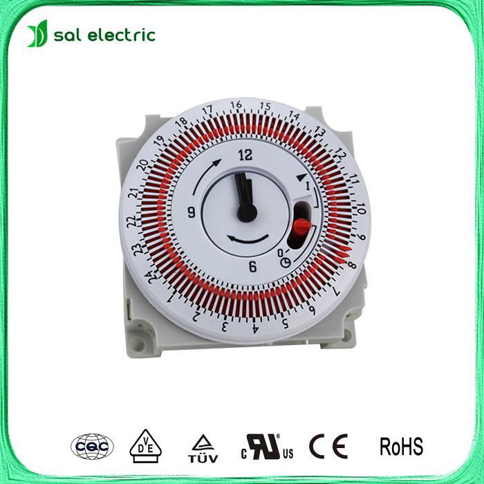 Electric mechanical Timer Module with Battery Backup