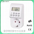 230V 16A Weekly LCD Digital Timer Plug Electric Smart Timer Switch