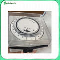 24 hours clock with transparent cover and bracket  1