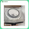 24 hours clock with transparent cover and bracket 