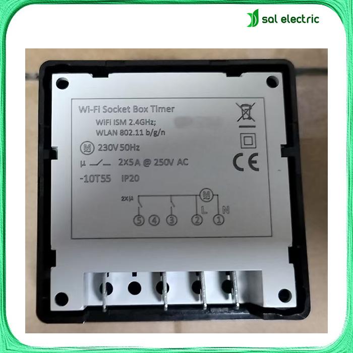 WIFI Socket Box Timer with Two Channels  2