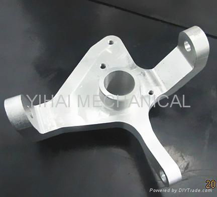 CNC five axis milling casting iron fittings