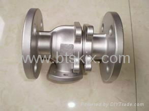 Casting iron valve shell