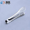 Full Stainless Steel Kitchen 5'' Little Food Tongs 1