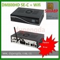 DVB receiver DM800HD SE-C with simA8P and wifi  2