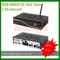 Sunray SR4 dm800hd se with triple tuner wifi   2