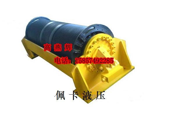 Lorry-mounted crane hydraulic winch 3