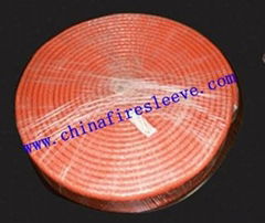 silicone coated fiberglass fire sleeve