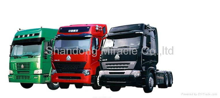 New Howo A7 Heavy Truck 6*4 Tractor Truck 25T 2