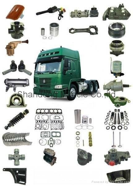 Genniue  HOWO truck Engine spare parts A7 parts