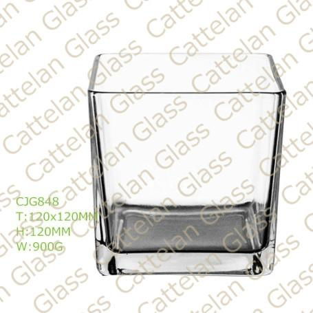 Glass candle holder 5