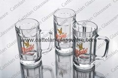 Glass Cups with decal