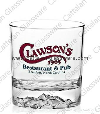 Glass Cups with decal 3