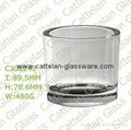 glass candle holder 5