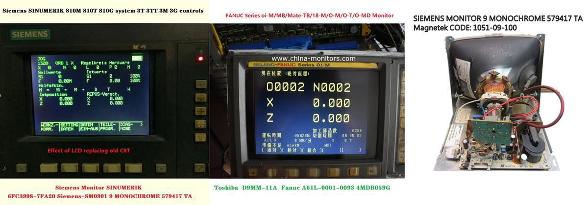 FANUC A61L-0001-0093 0074 0094 0096 0092 0086 crt 3