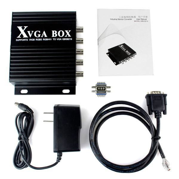 GBS-8219 Industrial Video Converter CGA EGA RGB RGBS HGBHV to VGA Converter 2