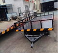 6吨护栏牵引平板拖车 2