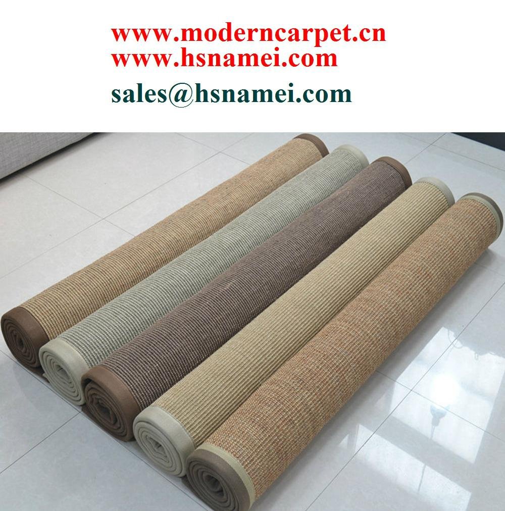 chinese Natural sisal area rugs sisal mats