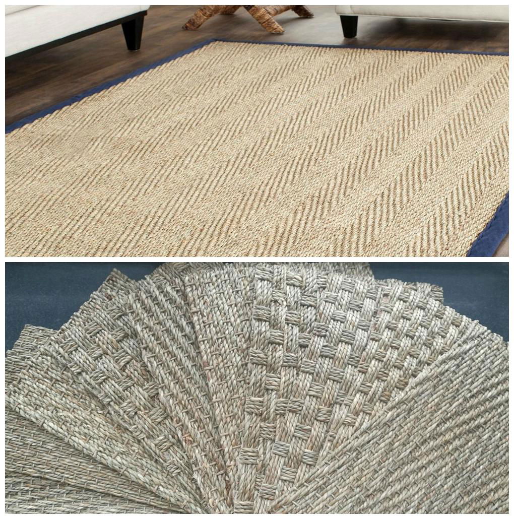  Natural seagrass carpet rugs mats,seagrass floor convering, seagrass tapis  3