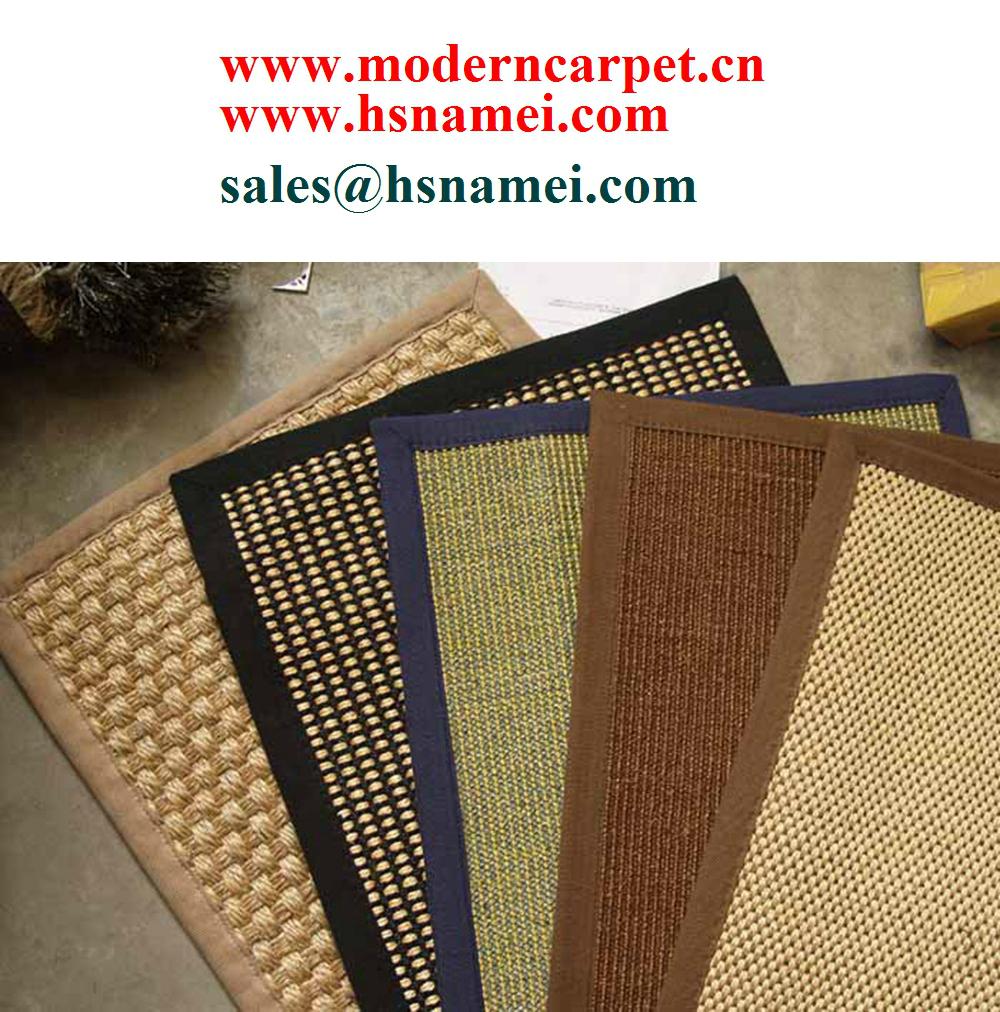 Chinese natural sisal carpet rugs,seagrass carpet rugs,jute carpet rugs mats