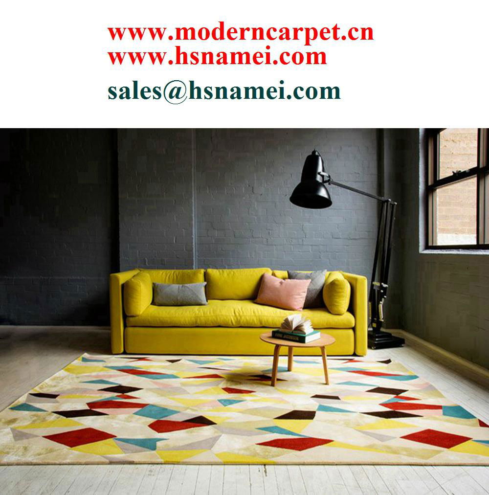 Hand tufted modern area rugs chinese china factory 3