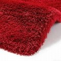 china long pile polyester plush shaggy rugs,shag carpet rugs. 3