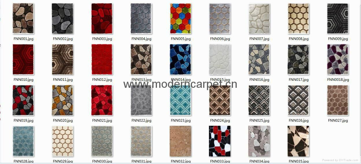 3d polyester shaggy carpet shaggy rugs,3d shag area rugs 3