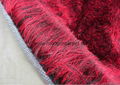 china polyester silk shiny soft shaggy