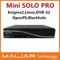 2014 Popular Selling Enigma2 DVB-S2 HD Receiver Mini  Solo PRO 