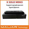 Enigma2 linux dvb-s2+c+t2 combo X solo mini3   BCM7362  1200MHZ Dual  processor  1