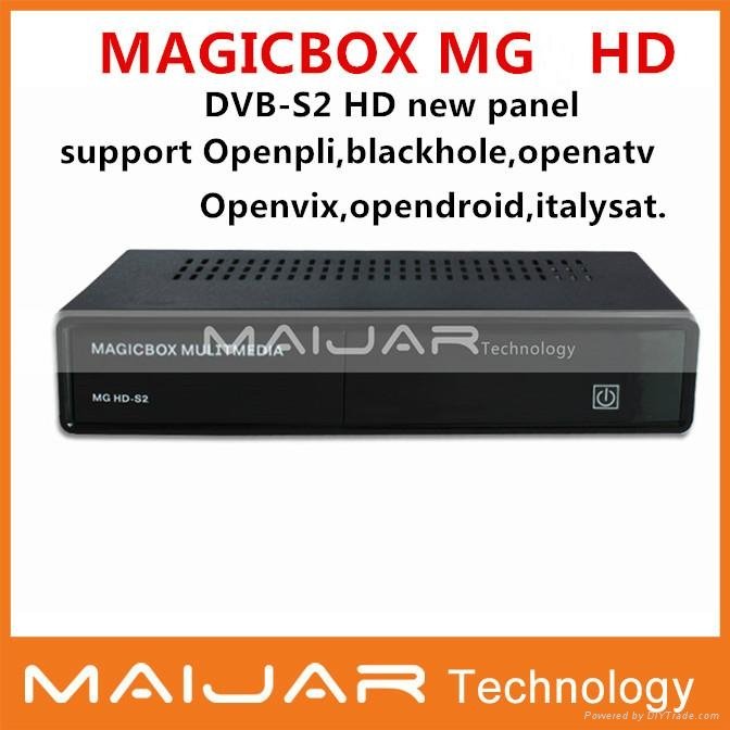 2015 popular selling new Magicbox MG HD DVB-S2 satellite receiver BCM7358 751MHZ