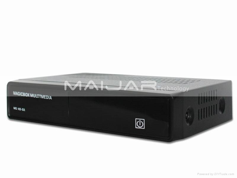 2015 popular selling new Magicbox MG HD DVB-S2 satellite receiver BCM7358 751MHZ 3