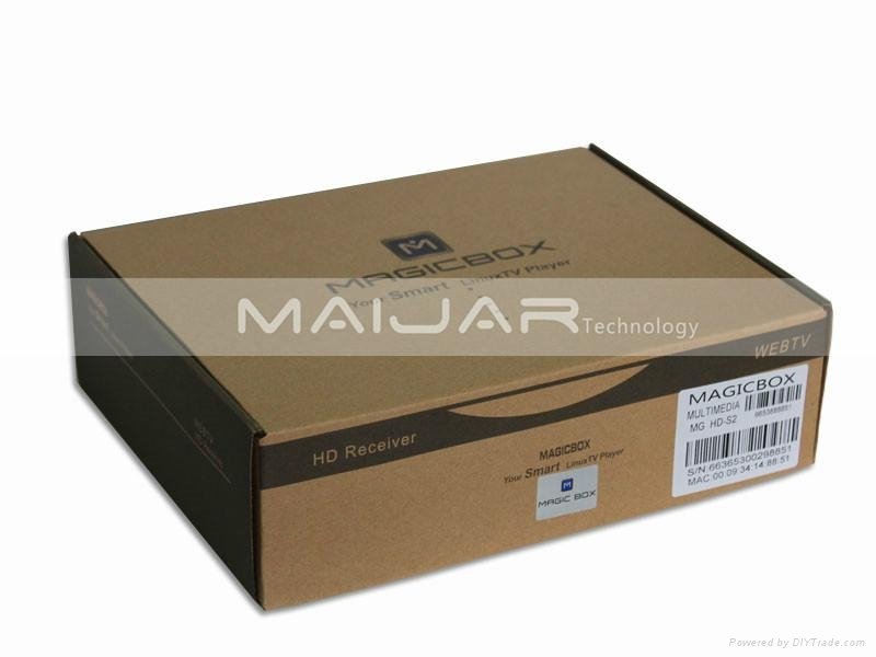 2015 popular selling new Magicbox MG HD DVB-S2 satellite receiver BCM7358 751MHZ 5