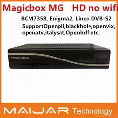 2015 popular selling new Magicbox MG HD DVB-S2 satellite receiver 500HD  panel